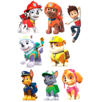 Вафельна картинка "Щенячий Патруль"-44