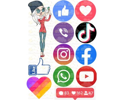 Вафельная картинка 