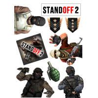 Вафельна картинка "StandOff"-6