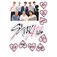 Вафельна картинка "Stray Kids"-4