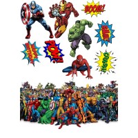 Waffle picture "Super heroes"-32