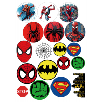 Waffle picture "Super heroes"-34
