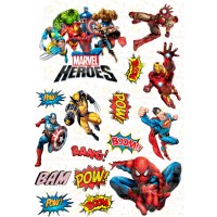 Edible waffle picture "Super Heroes" -29