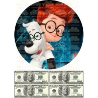 Waffle picture "Mr. Peabody"-2