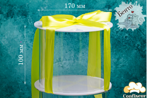 Sweet-Бокс d170мм, h100 мм (білий акрил)