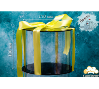 Sweet-бокс d170мм, h100 мм (черный акрил)