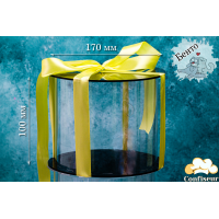 Sweet-бокс d170мм, h100 мм (черный акрил)