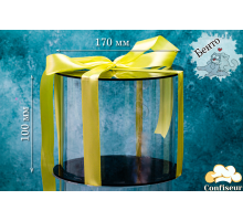 Sweet-бокс d170мм, h100 мм (черный акрил)