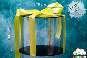 Sweet-Бокс d170мм, h100 мм (чорний акрил)