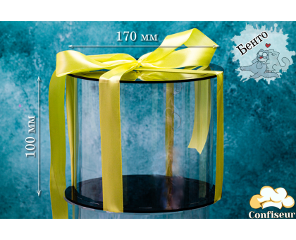 Sweet-Бокс d170мм, h100 мм (чорний акрил)