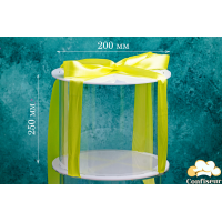 Sweet-Бокс d200мм, h250 мм (білий акрил)