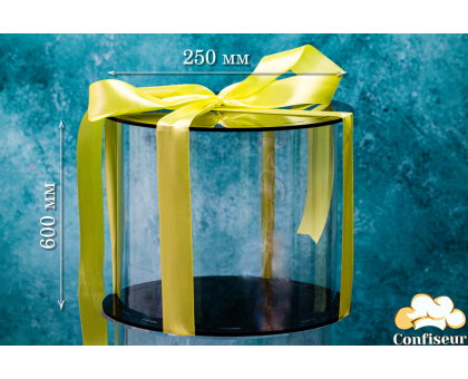 Sweet-Бокс d250мм, h600 мм (чорний акрил)
