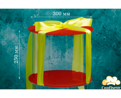 Sweet-Бокс d300мм, h250 мм (червоний акрил)