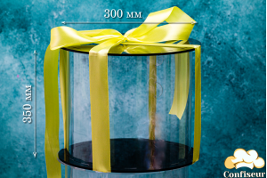 Sweet-Бокс d300мм, h350 мм (чорний акрил)