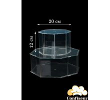 Бокс акриловий 20 см, h 12 см