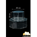 Acrylic box 25 cm, h 10 cm