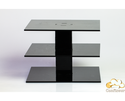 3-tier Rubik's Cube Stand (Black Acrylic)
