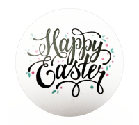 Наклейки "Happy Easter" №08  8 шт