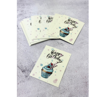 Листівка Happy Birthday №2_06  6*8см