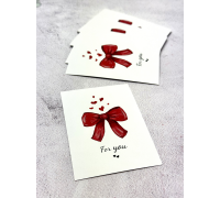 Листівка For you №09  7*10см