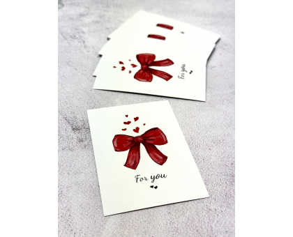 Листівка For you №09  7*10см