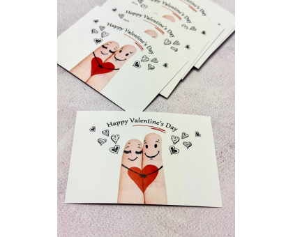 Листівка Happy Valentine\'s Day №04 7*10см