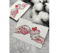 Листівка Кексики в руці 7*10см