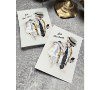 Листівка Чоловіча for the best 7*10см