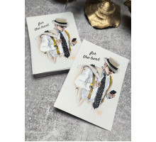 Листівка Чоловіча for the best 7*10см