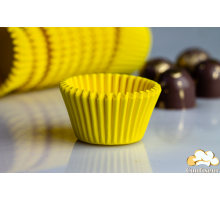 Паперові капсули жовті міні 50шт