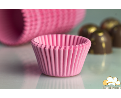 Бумажні капсули рожеві міни 50шт