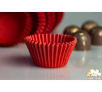 Паперові капсули червоні міні 50шт