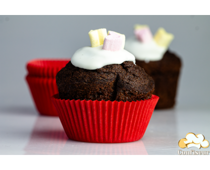 Паперові капсули стандарт червоні 50шт