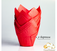 Форма для кексів мафінів Дзвоник червона (24 шт)