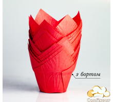 Форма для кексів мафінів Дзвоник червона (24 шт)