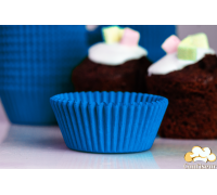 Паперові капсули стандартні блакитні 50шт