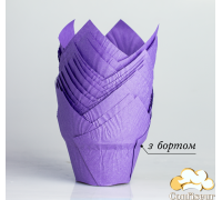 Форма для кексів мафінів Дзвоник фіолетовий (24 шт)