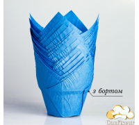 Форма для кексів мафінів Дзвоник синій (24 шт)