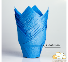 Форма для кексів мафінів Дзвоник синій (24 шт)