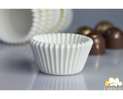 Паперові капсули міні білі 50шт