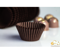 Паперові капсули міні коричневі 50шт