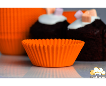 Паперові капсули стандарт помаранчеві 50шт