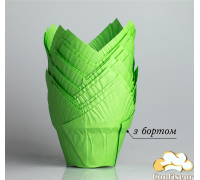 Форма для кексів мафінів Дзвоник зелений (24 шт)