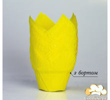 Форма для кексів мафінів Дзвоник жовтий (24 шт)