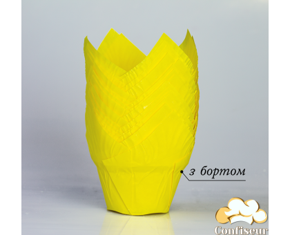 Форма для кексів мафінів Дзвоник жовтий (24 шт)