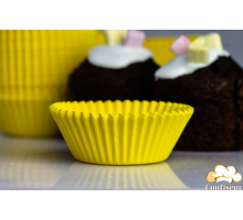 Бумажные капсулы стандарт желтые 50шт