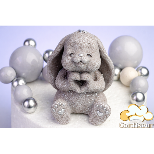 Шоколадна статуетка "Зайка Лайк" тоффі зі сріблом