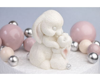 Шоколадна статуетка біла 