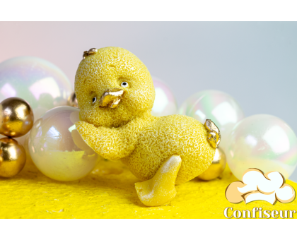 Шоколадна статуетка жовта 