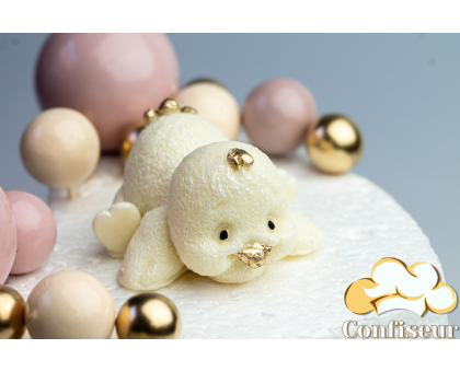 Шоколадна статуетка біла 